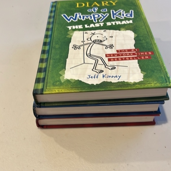 Diary of a Wimpy Kids -Hardcover Graphic Novel Series by Jeff Kinney. Books #1-3 - Picture 9 of 13